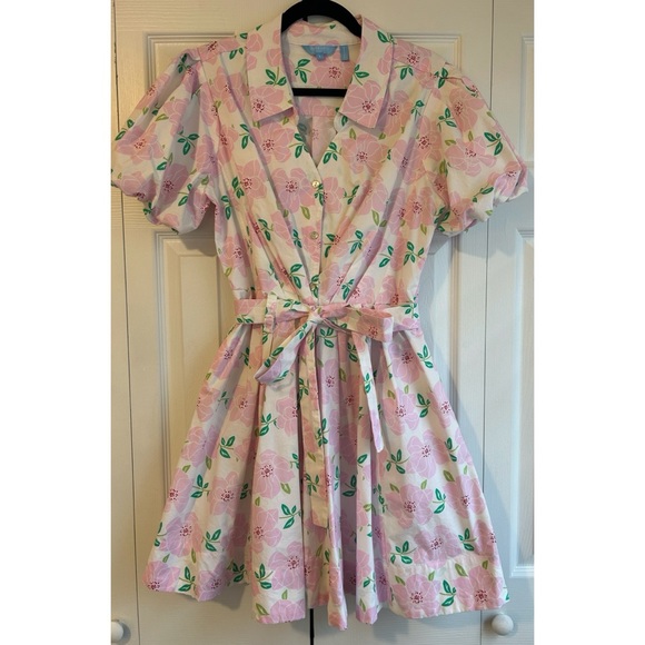 Draper James Dresses & Skirts - Draper James Light Pink Floral Mini Dress